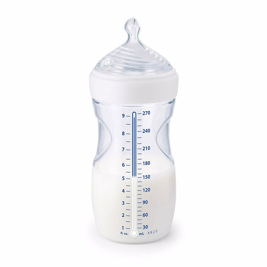 NUK Simply Natural Baby Bottles with SafeTemp Gift Set - Includes 4 Bottles : Baby