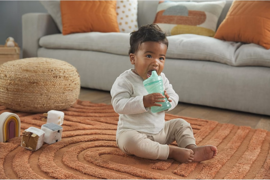 NUK Mickey Mouse Large Learner Cup 10oz 2pk – BPA Free, Spill Proof Sippy Cup : Baby