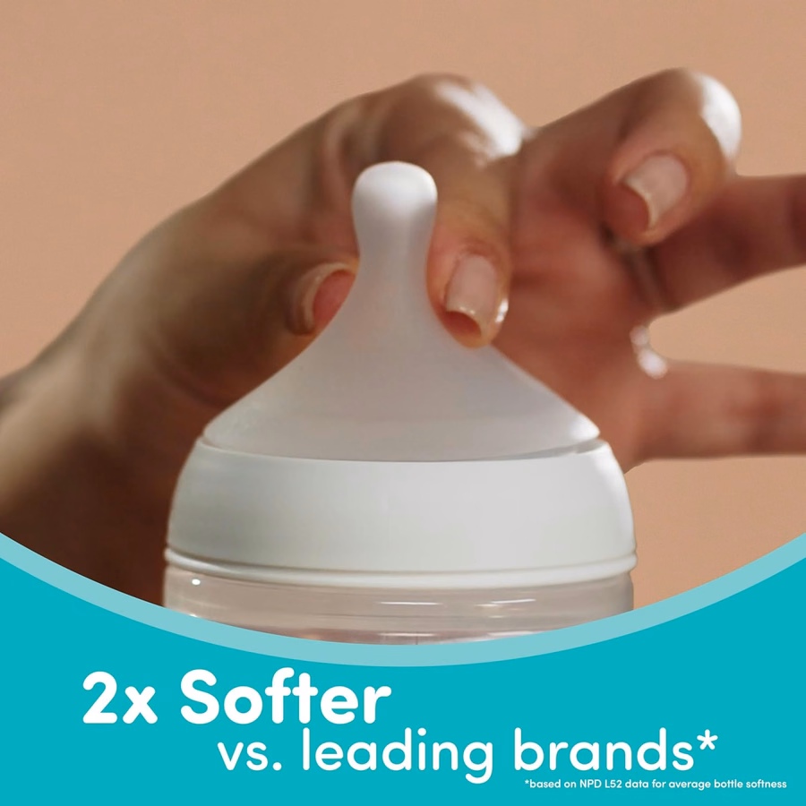 NUK Perfect Match, Slow Flow, Soft Silicone Nipple with Anti-Colic Vent, 2 Pack, BPA Free : Clothing, Shoes & Jewelry