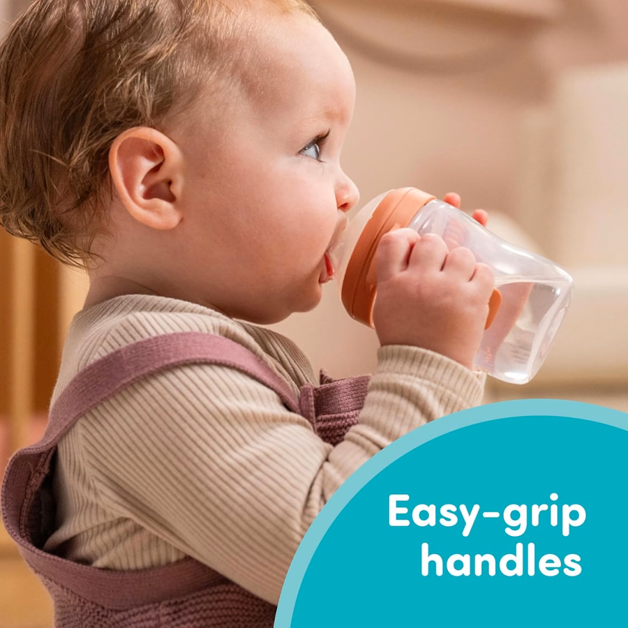NUK Perfect Match Learner Cup, 5 oz, 2 pack – Soft Spout, Easy-Grip Handles, BPA Free, Spill Proof Transition Sippy Cup : Office Products